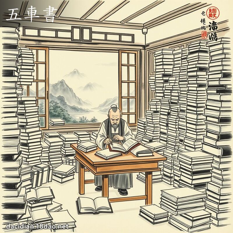 五車書 配图