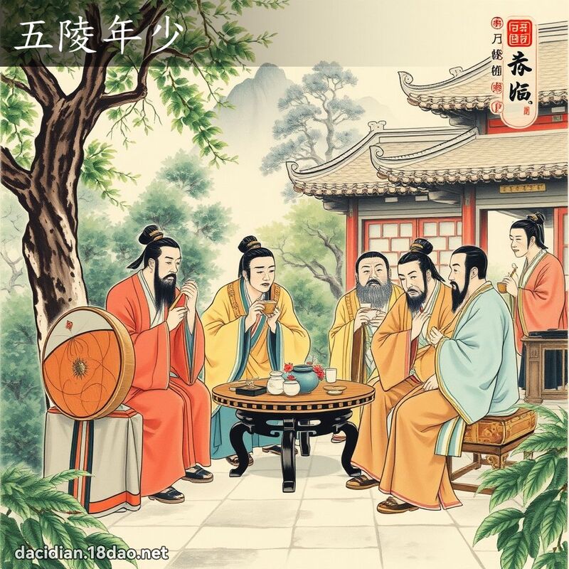 五陵年少 配图