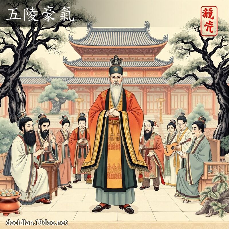 五陵豪氣 配图