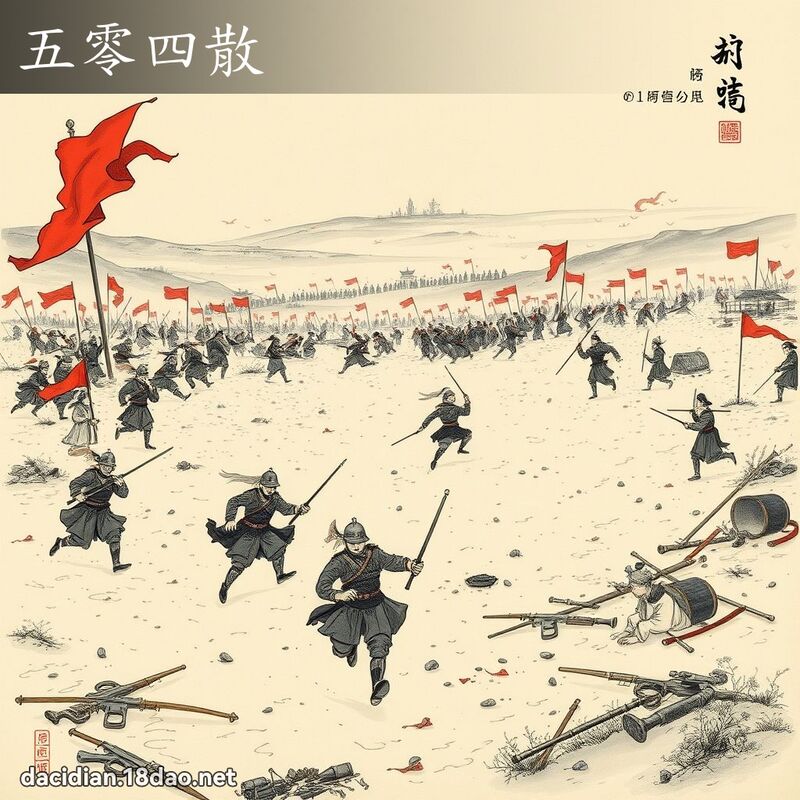 五零四散 配图