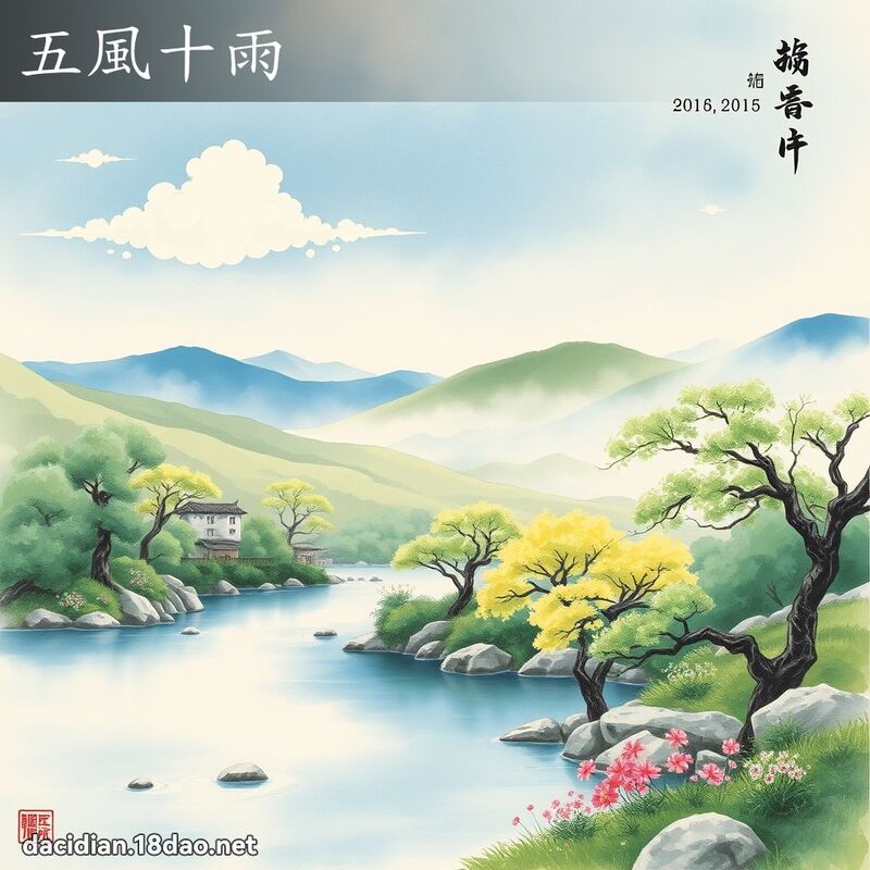 五風十雨 配图