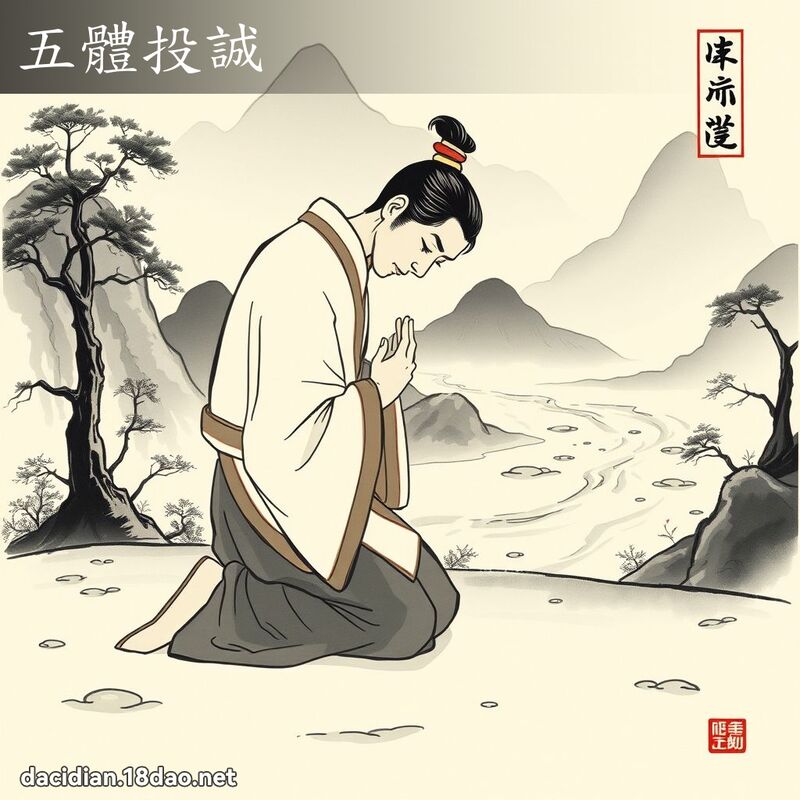 五體投誠 配图