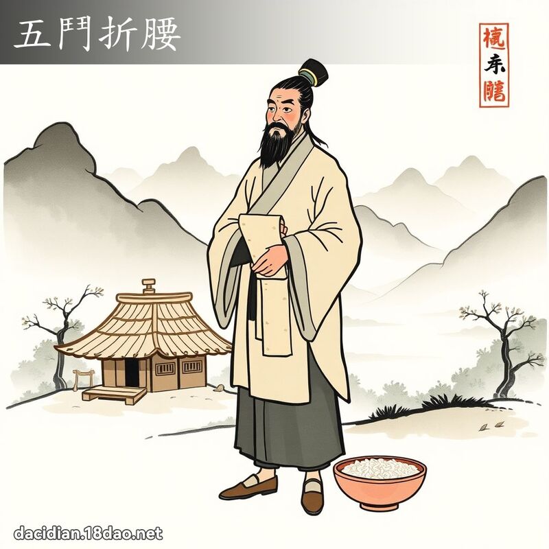 五鬥折腰 配图