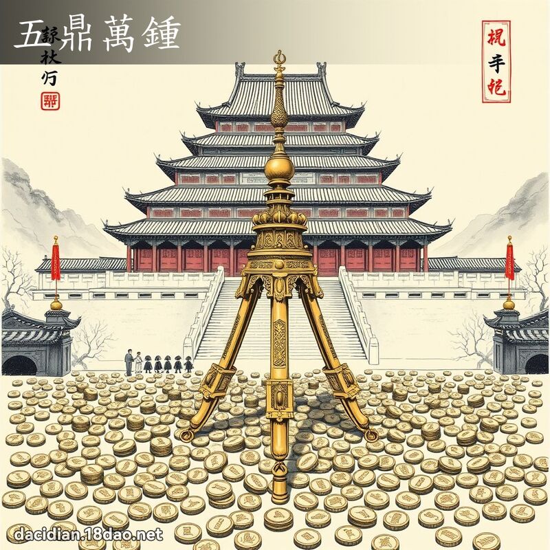 五鼎萬鍾 配图