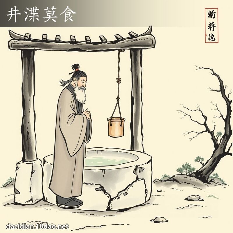 井渫莫食 配图