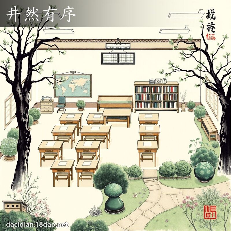井然有序 配图