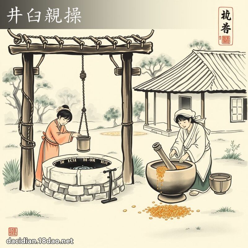 井臼親操 配图