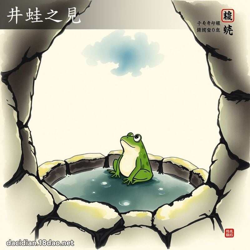 井蛙之見 配图