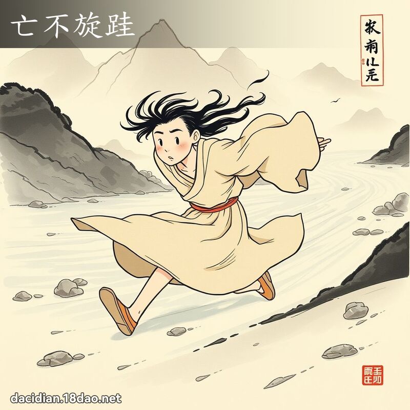 亡不旋跬 配图