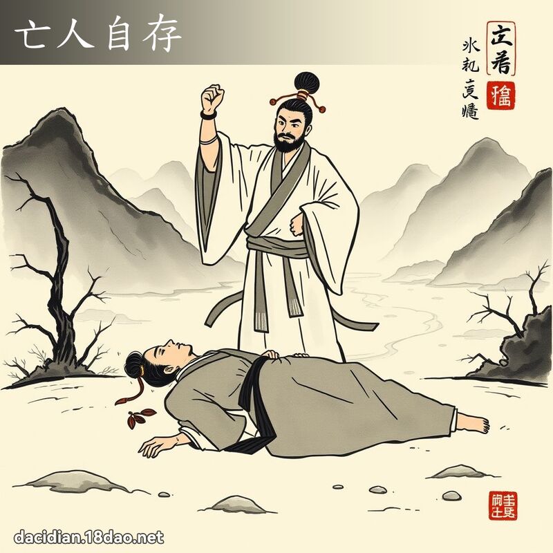 亡人自存 配图