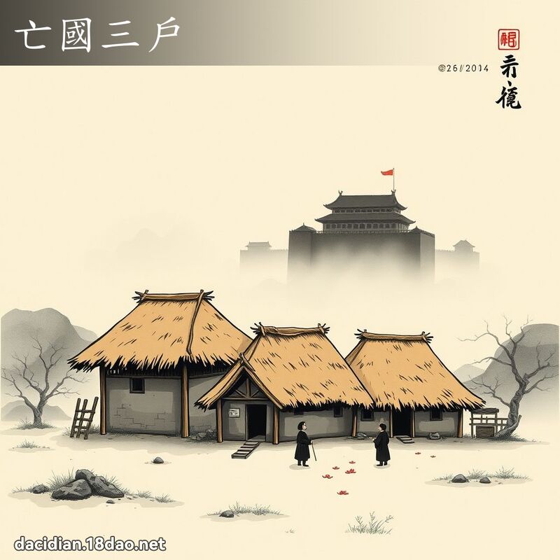 亡國三戶 配图