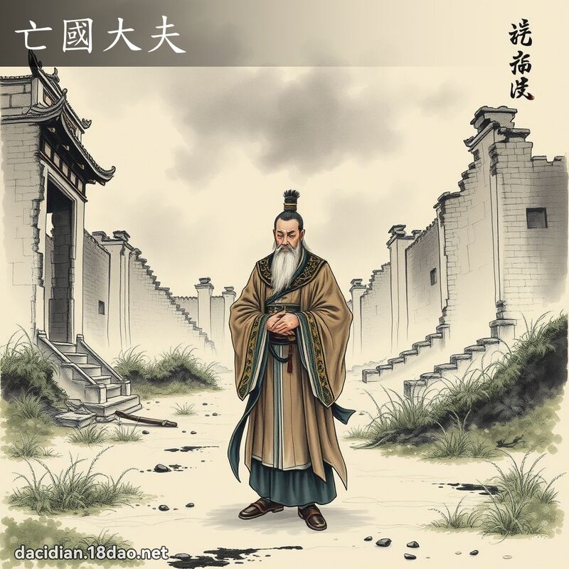 亡国大夫 配图