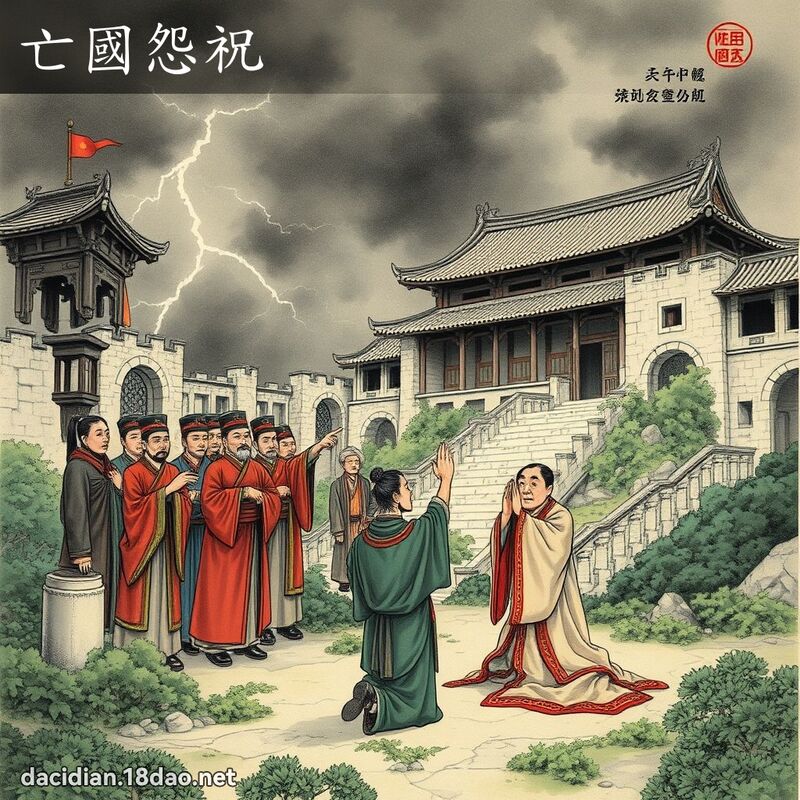 亡国怨祝 配图