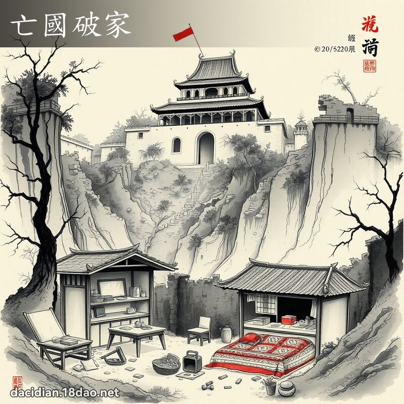 亡国破家 配图