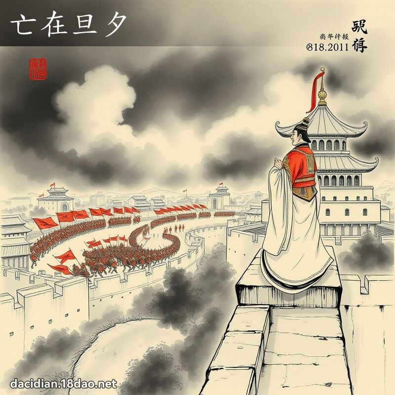 亡在旦夕 配图