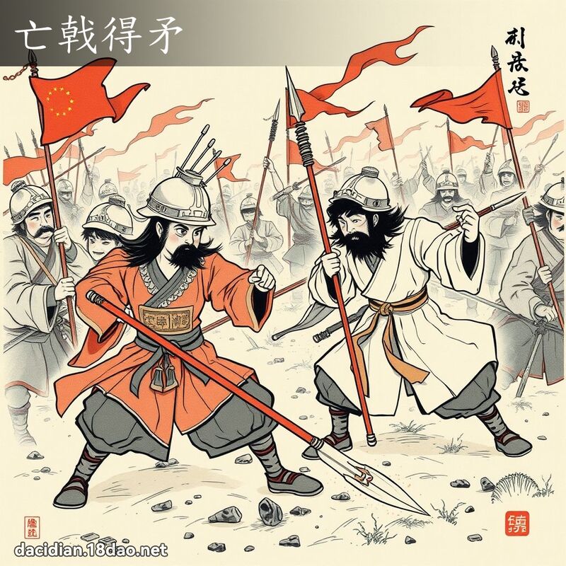 亡戟得矛 配图