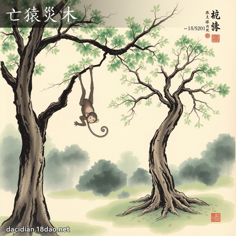 亡猿灾木 配图
