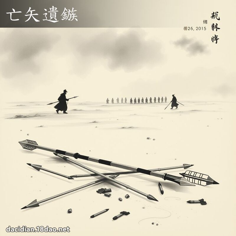 亡矢遗鏃 配图