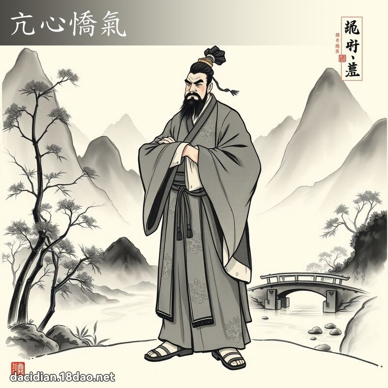亢心憍气 配图