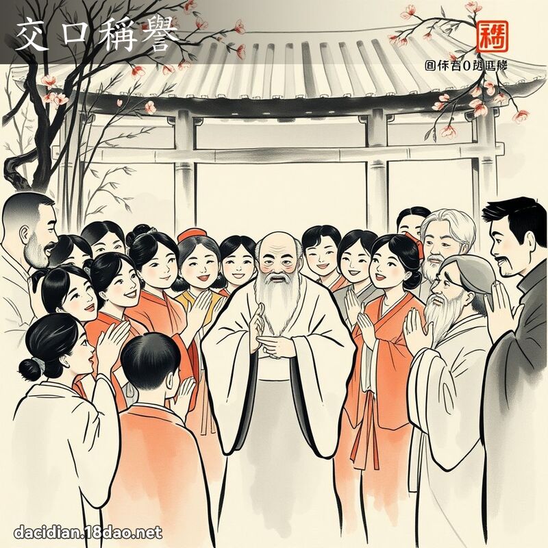 交口称誉 配图