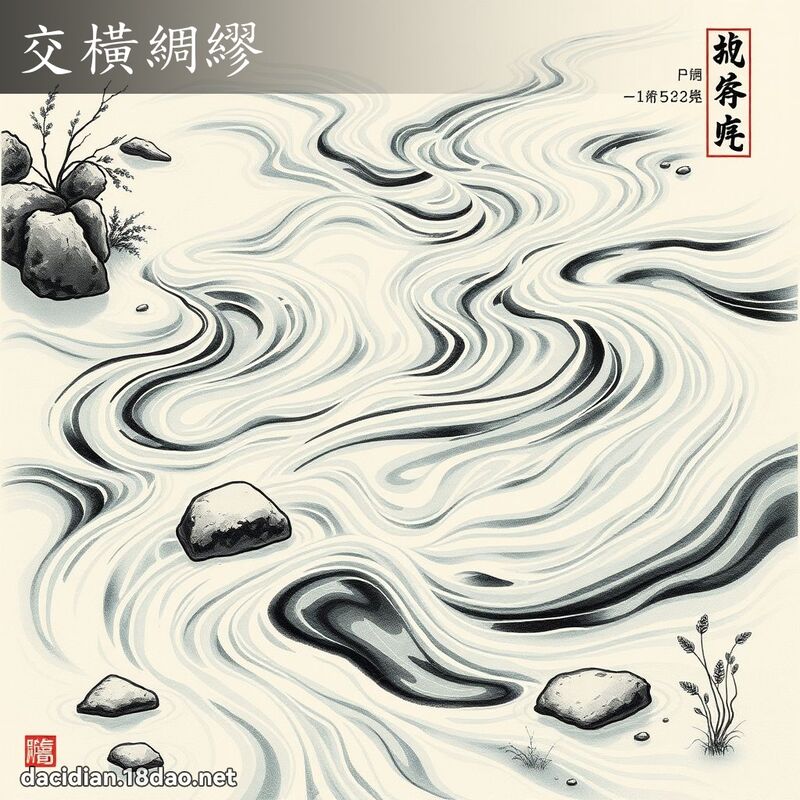 交横绸繆 配图