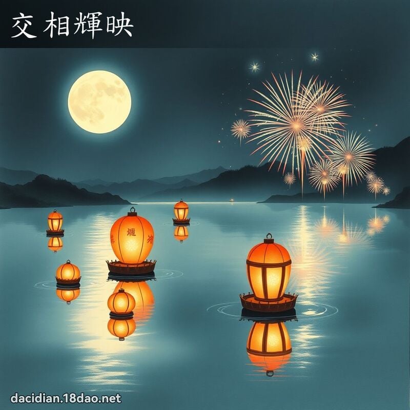 交相辉映 配图