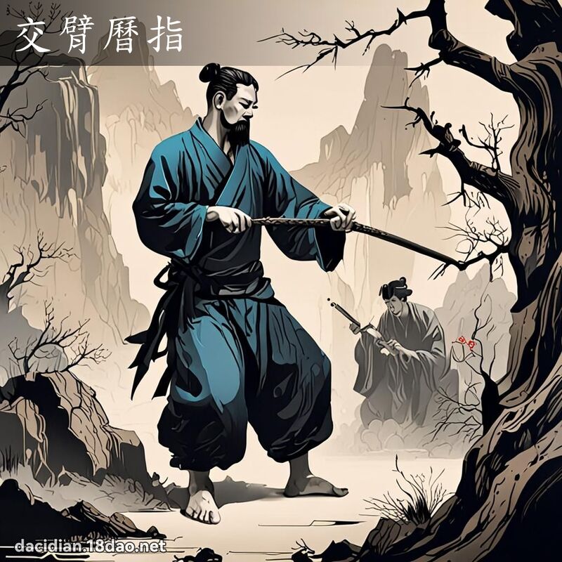 交臂历指 配图