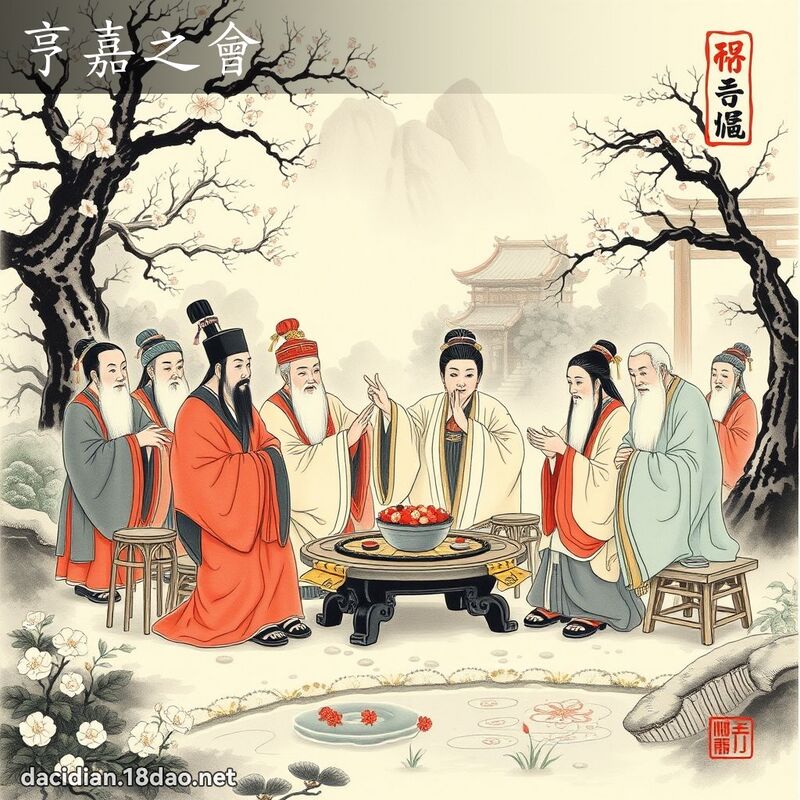 亨嘉之会 配图