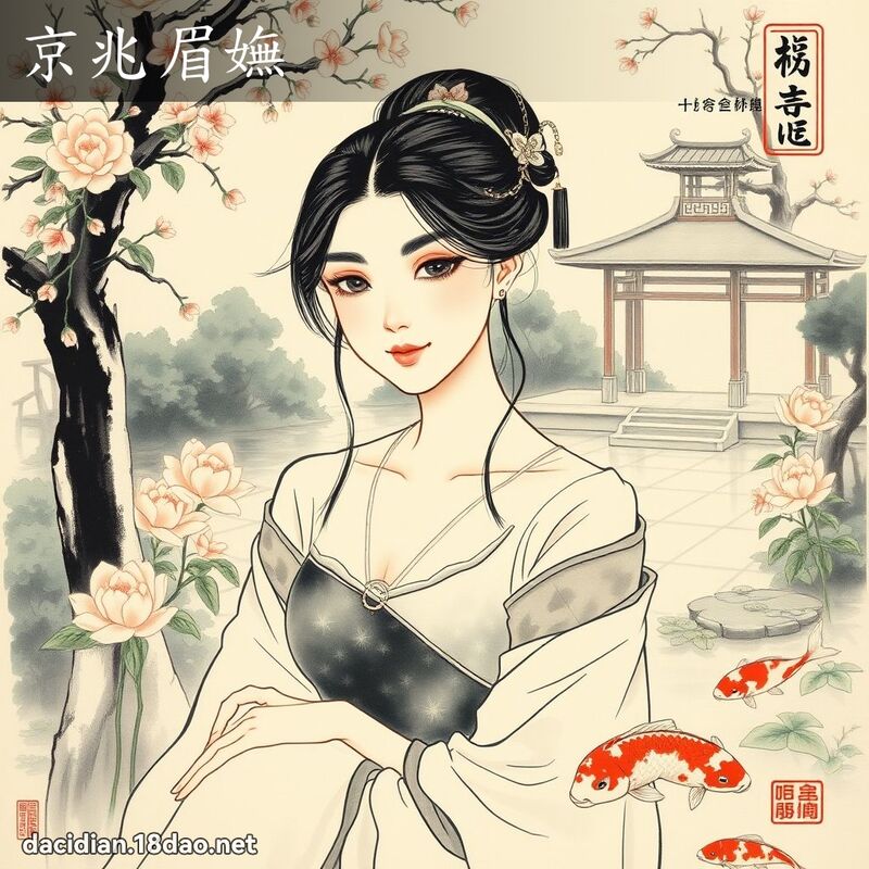 京兆眉嫵 配图