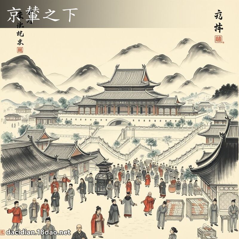 京輦之下 配图