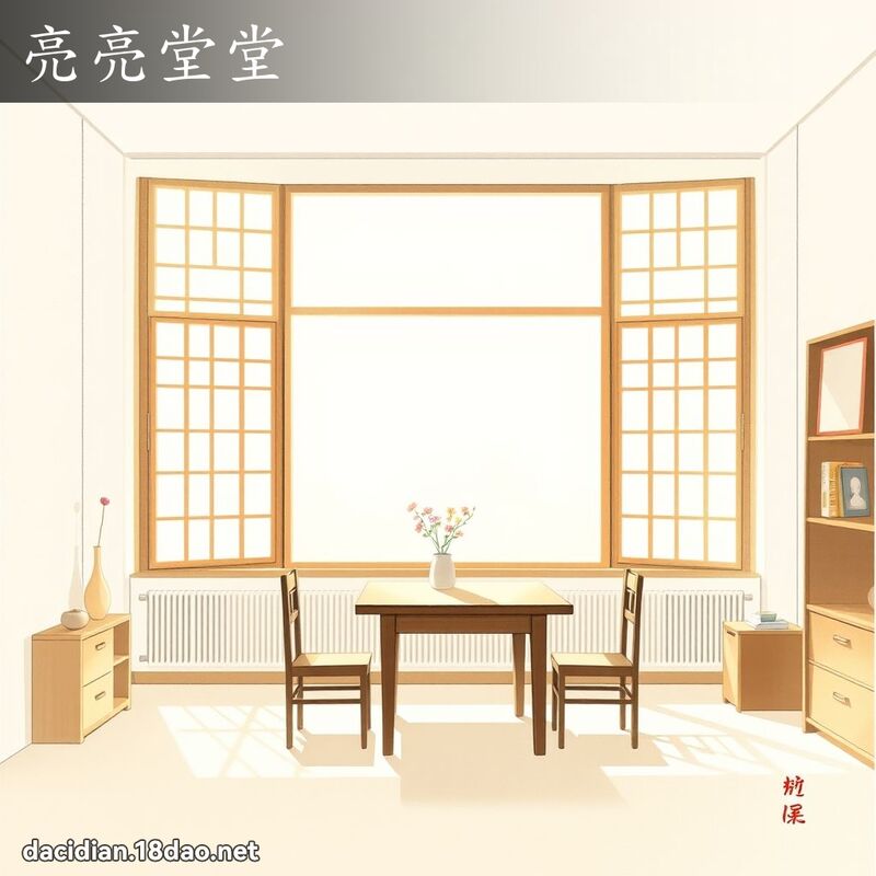 亮亮堂堂 配图