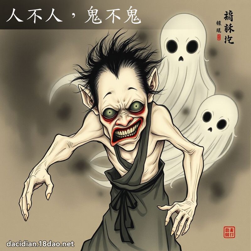 人不人,鬼不鬼 配图