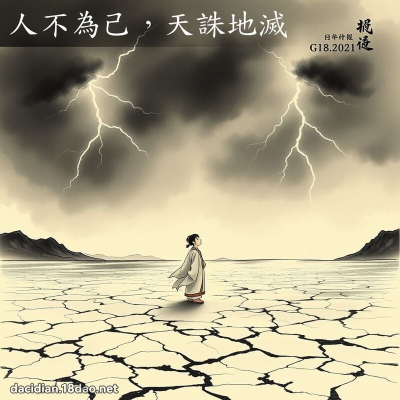 人不为己,天诛地灭 配图