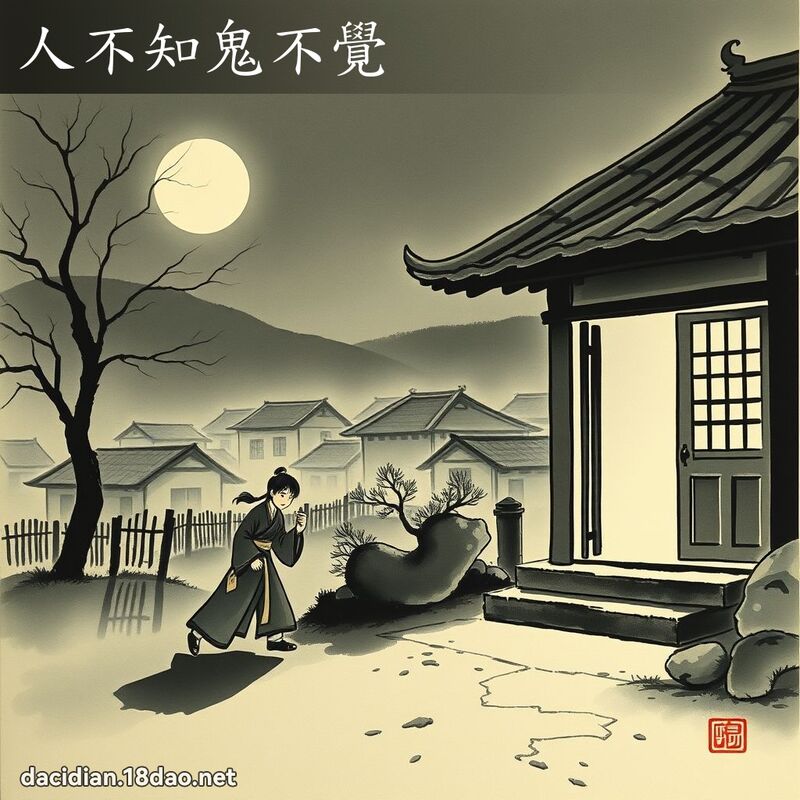 人不知鬼不觉 配图