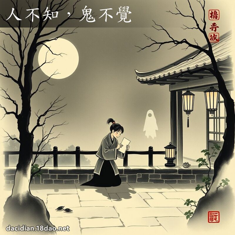 人不知,鬼不觉 配图