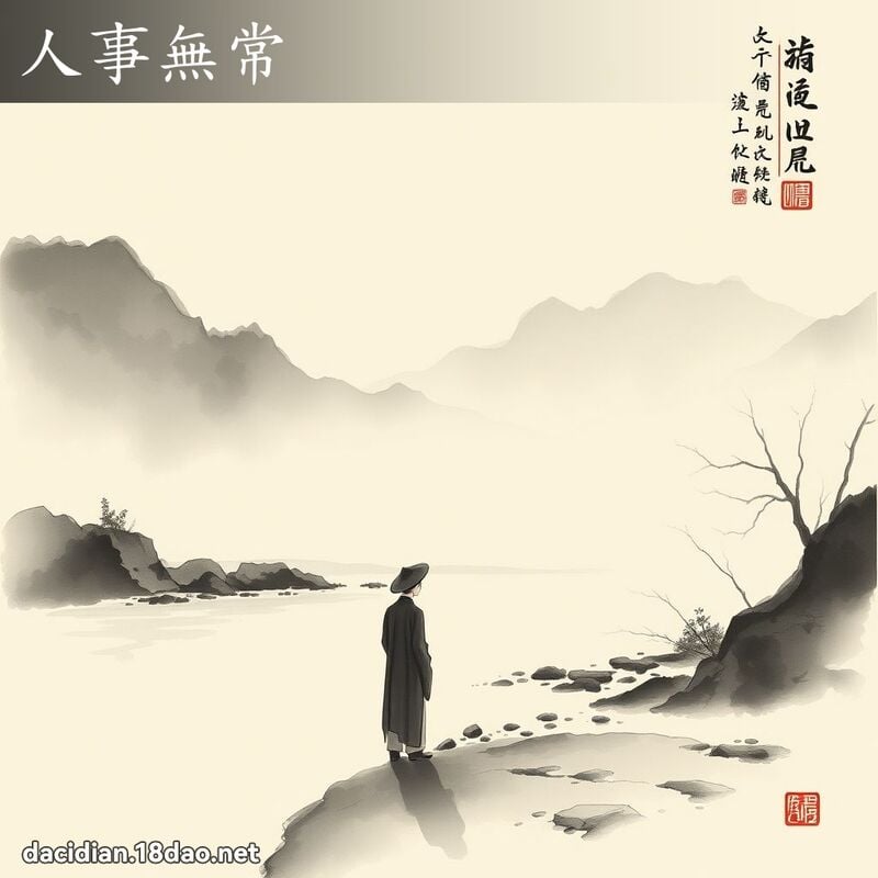人事無常 配图