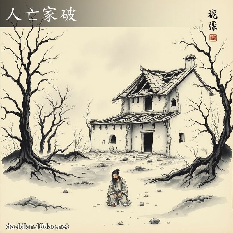 人亡家破 配图