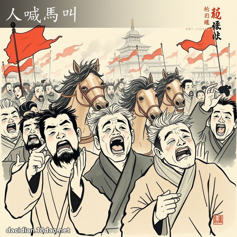 人喊馬叫 配图