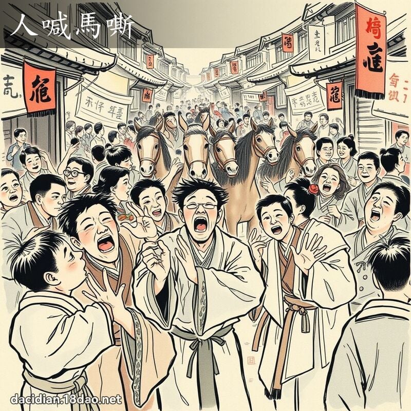 人喊馬嘶 配图