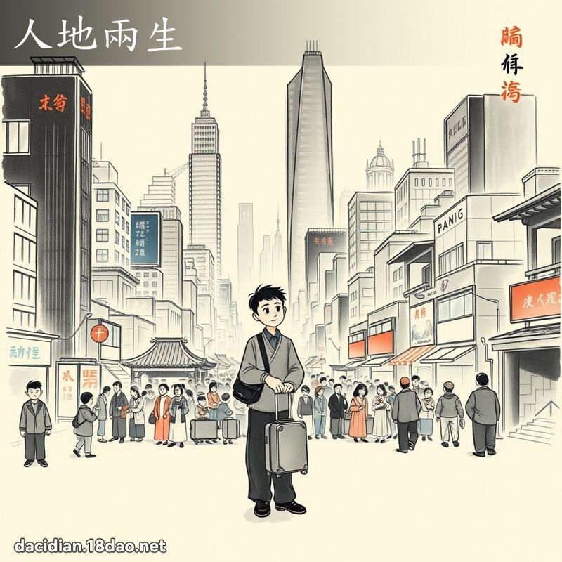 人地兩生 配图