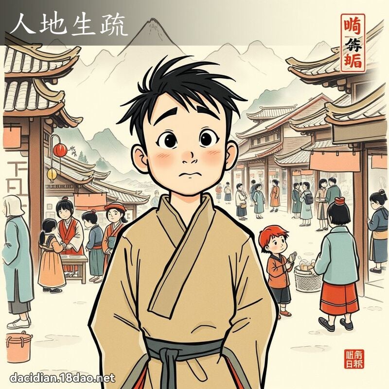 人地生疏 配图