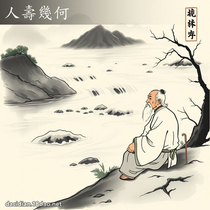 人壽幾何 配图