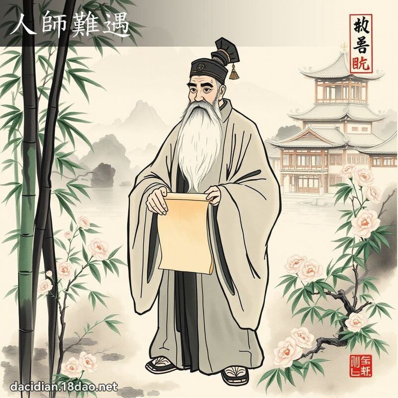 人師難遇 配图