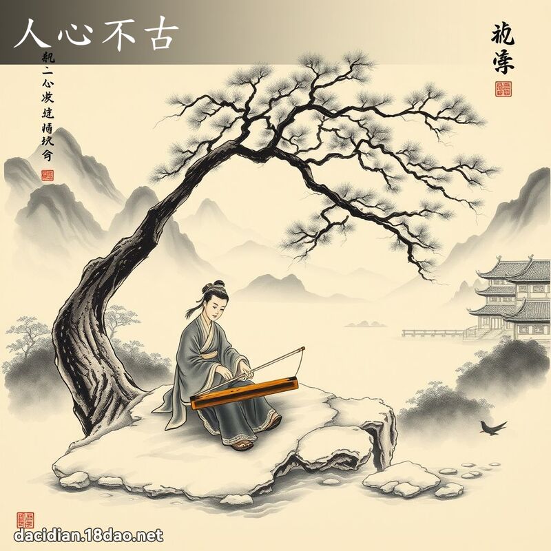 人心不古 配图