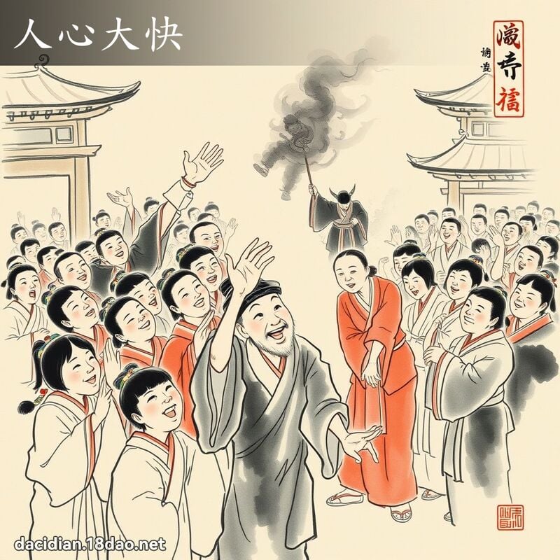 人心大快 配图