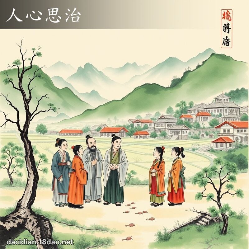 人心思治 配图