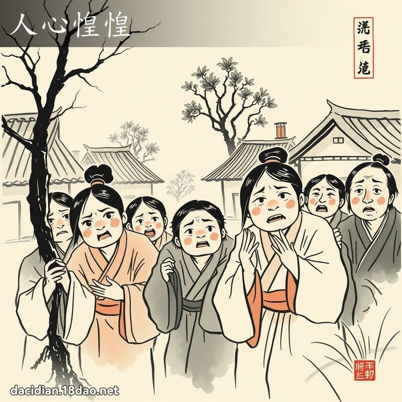 人心惶惶 配图