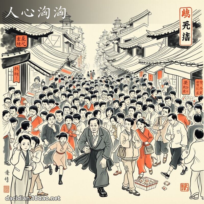 人心洶洶 配图