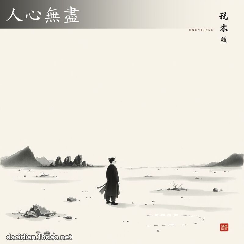 人心无尽 - 中华成语配图
