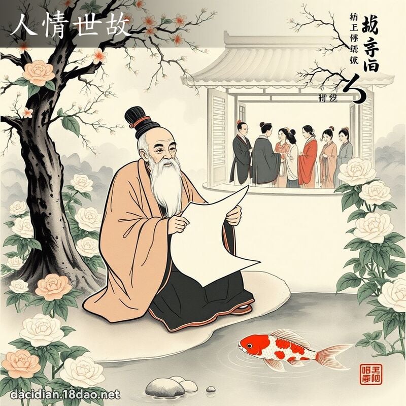 人情世故 配图